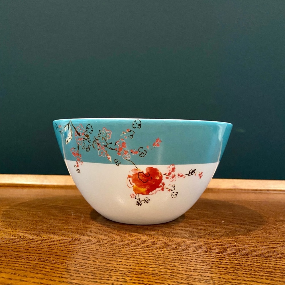 6 BOWLS from Lenox “Chirp” collection dinnerware set